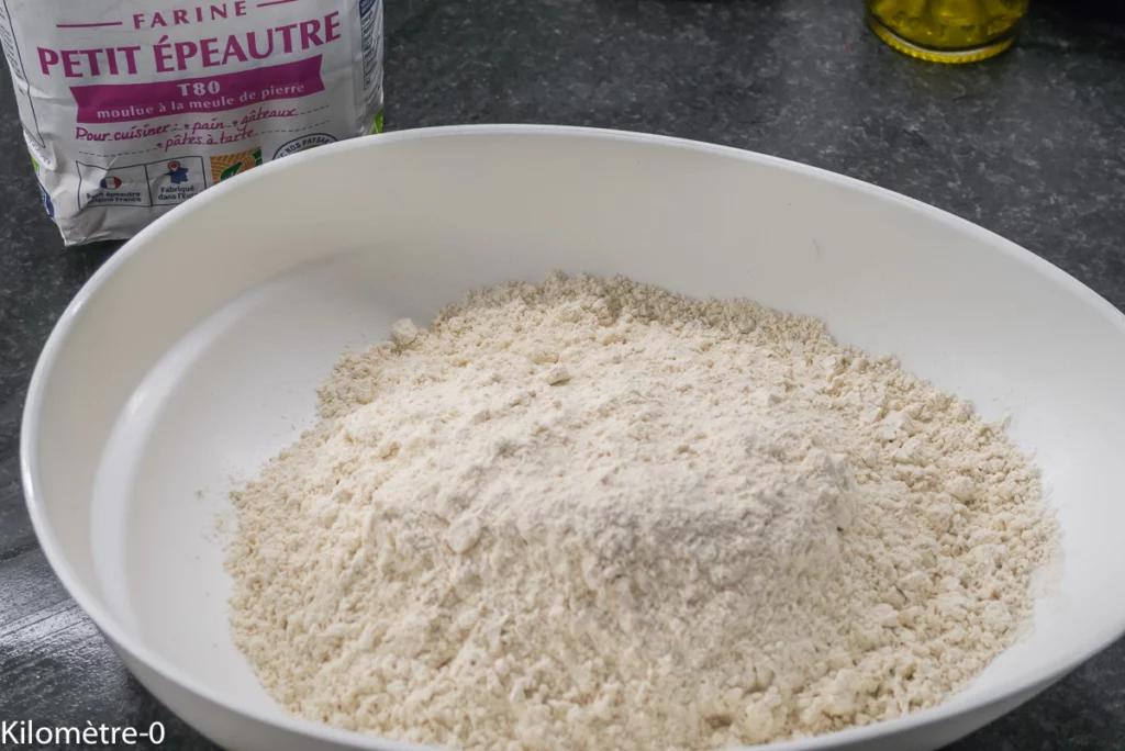 Gâteau italien aux pommes et aux noix - Étape 1