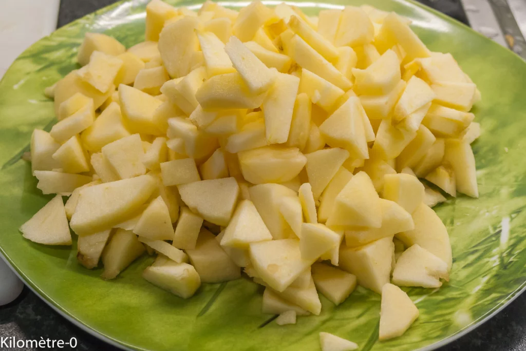 Gâteau italien aux pommes et aux noix - Étape 3