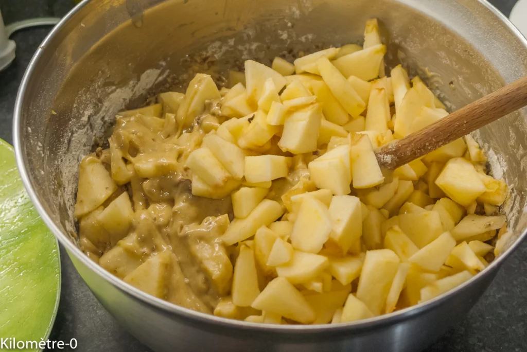 Gâteau italien aux pommes et aux noix - Étape 9