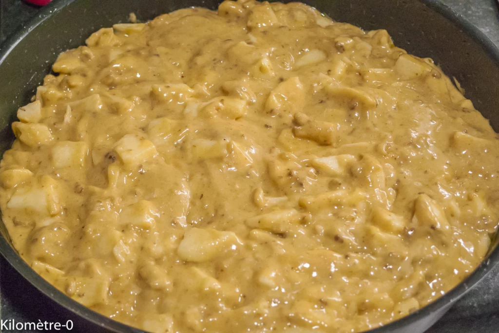 Gâteau italien aux pommes et aux noix - Étape 10