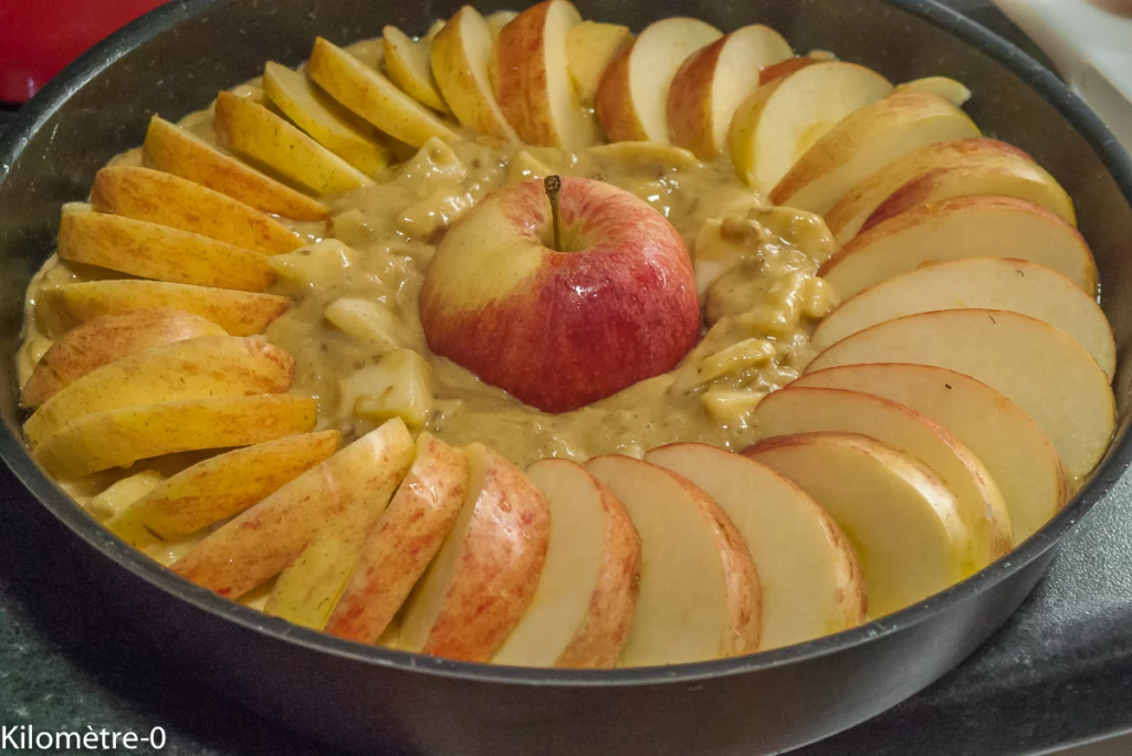 Gâteau italien aux pommes et aux noix - Étape 11