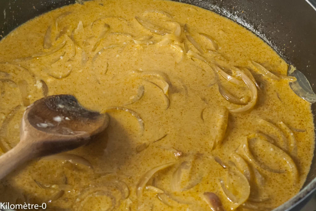 Dhal de lentilles aux épinards et lait de coco - Étape 8