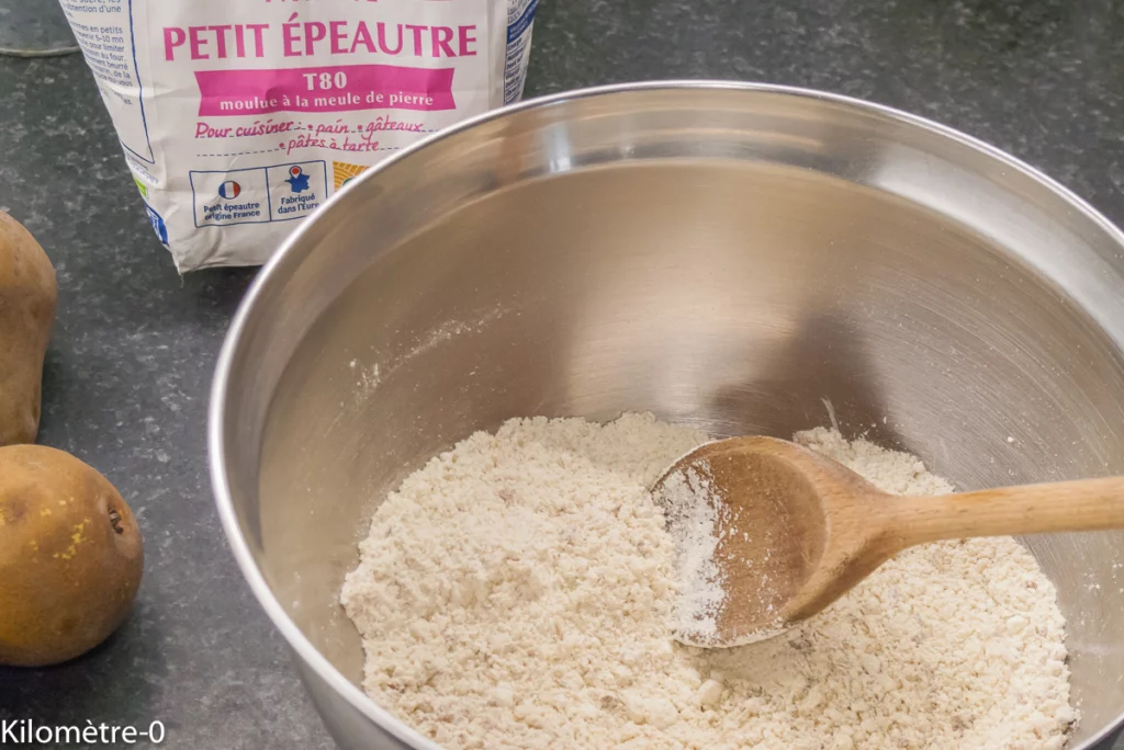 Moelleux poires amandes - Étape 2