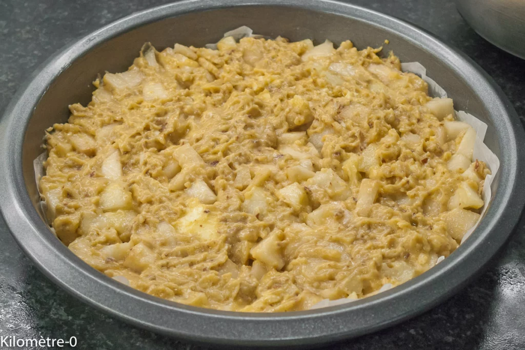 Moelleux poires amandes - Étape 7