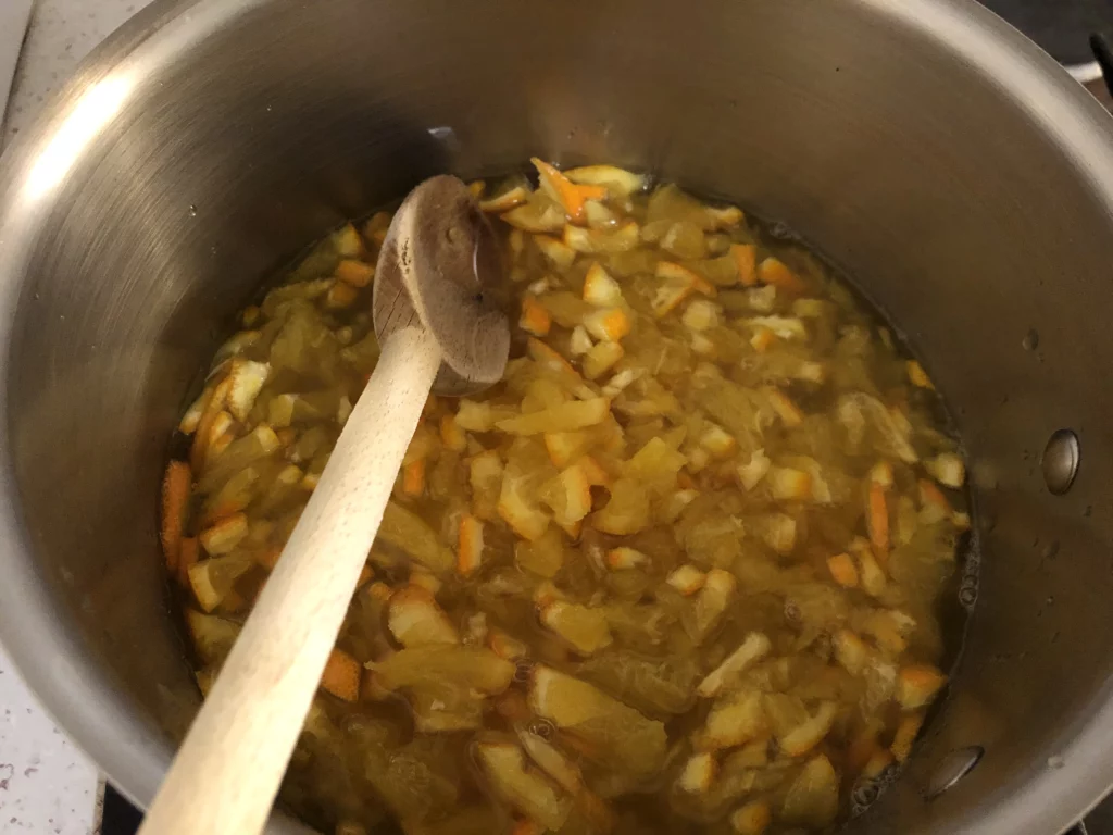 Confiture d&rsquo;orange du Salento - Étape 6