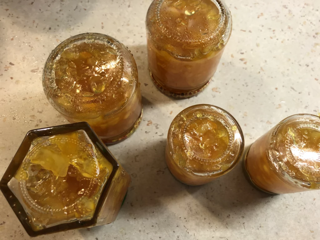 Confiture d&rsquo;orange du Salento - Étape 9