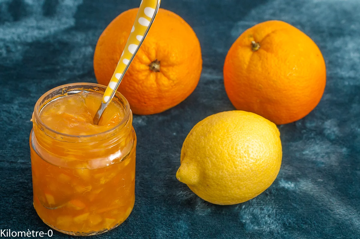 Photo de recette, italienne, confiture d'orange, confiture, orange, citron, traditionnel, Salento, cuisine italienne, bio, agrumes, fruits, facile, Kilomètre-0, blog de cuisine réalisée à partir de produits de saison et issus de circuits courts