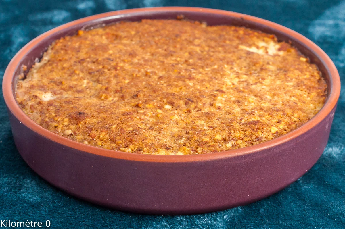 Photo de recette de gâteau, compote, pommes, crème d'amandes, très facile, fruits, automne, hiver, dessert, bio, Kilomètre-0, blog de cuisine réalisée à partir de produits de saison et issus de circuits courts