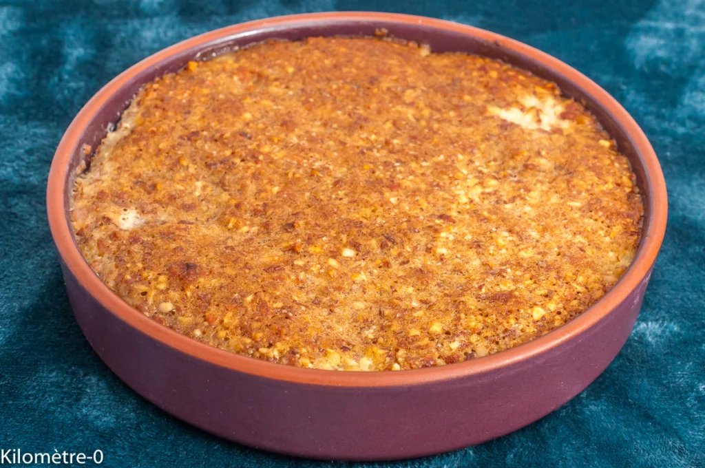 Gâteau à la compote de pommes et à la crème d&rsquo;amandes (très facile) - Étape 8