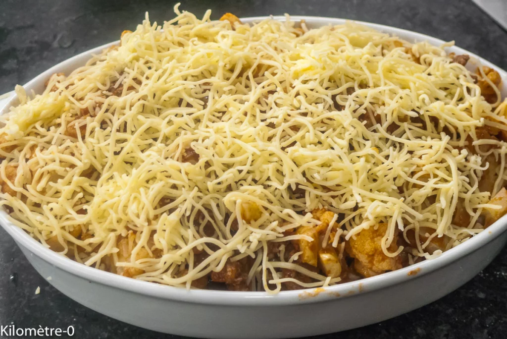 Gratin de chou fleur à la bolognaise - Étape 7