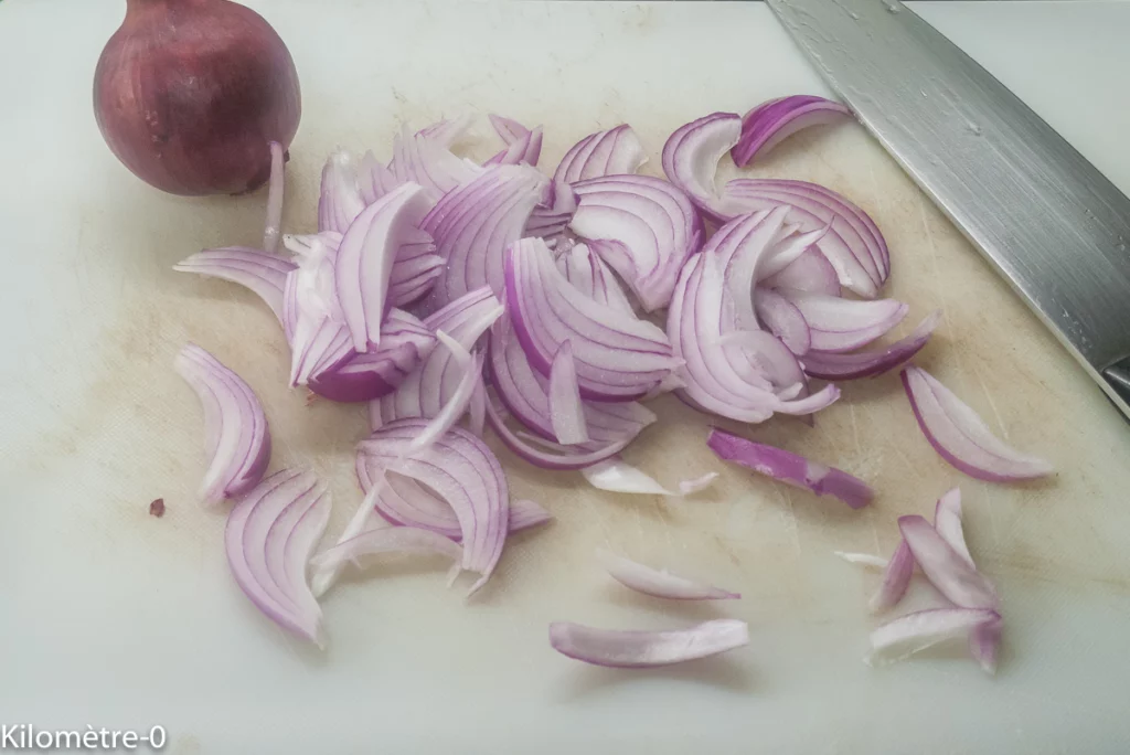 Feuilleté de boudins blancs aux oignons et au porto - Étape 2