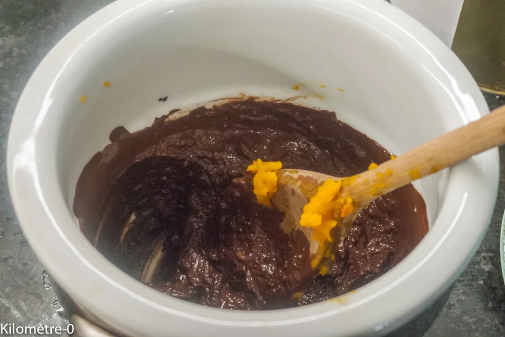 Gâteau moelleux au chocolat et au potimarron (sans beurre, sans farine) - Étape 4