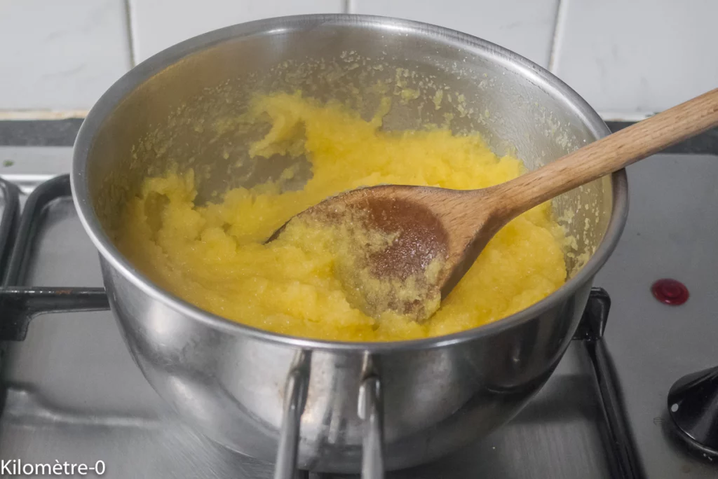 Galettes à la polenta et aux épinards - Étape 4