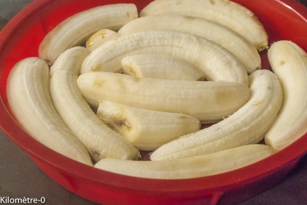 Tarte tatin aux bananes - Étape 2