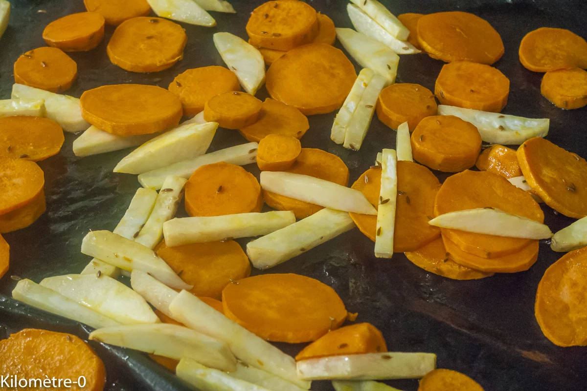 Photo de recette de Kilomètre-0, blog de cuisine réalisée à partir de produits de saison et issus de circuits courts