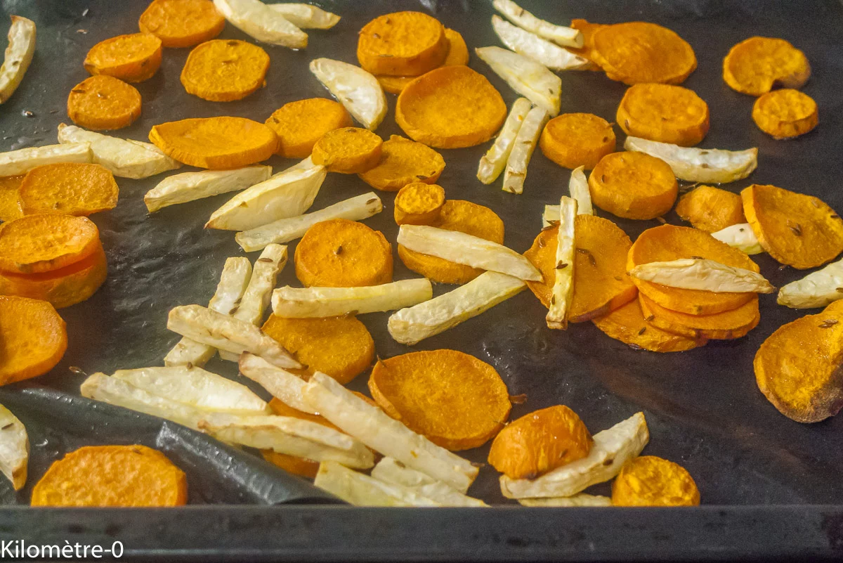 Photo de recette de Kilomètre-0, blog de cuisine réalisée à partir de produits de saison et issus de circuits courts