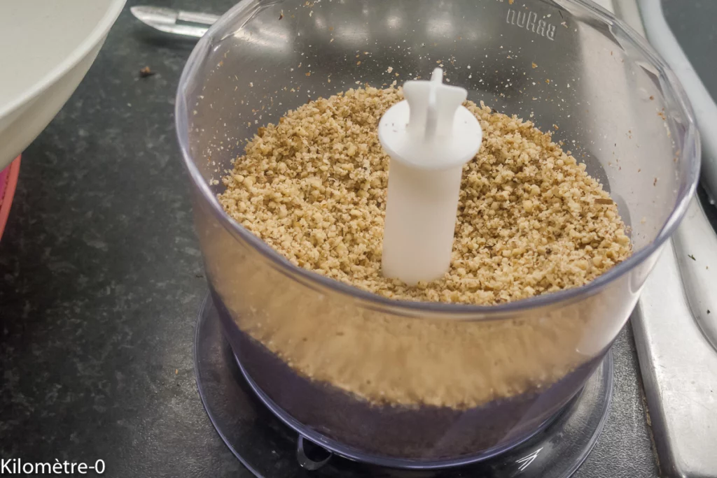 Triangles aux noix - Étape 2