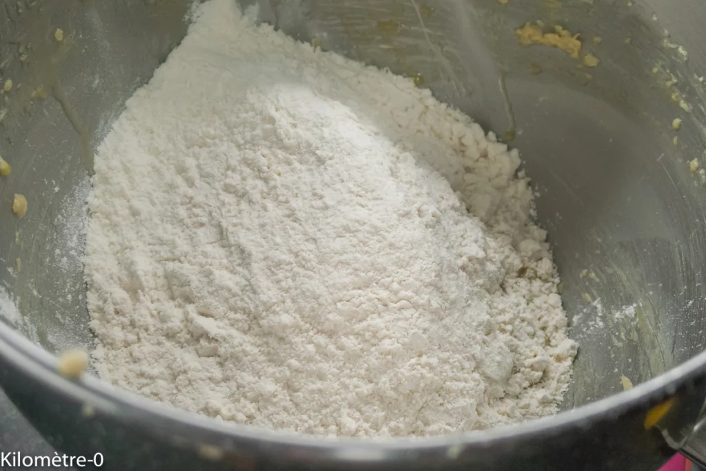 Sablés bicolores au thé matcha - Étape 3