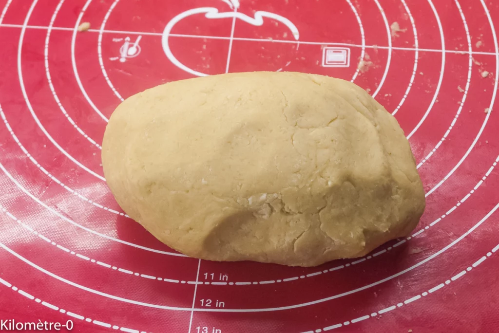 Sablés bicolores au thé matcha - Étape 4