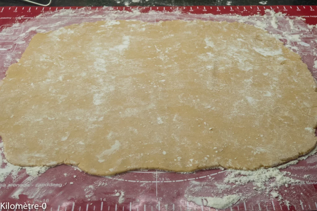 Sablés bicolores au thé matcha - Étape 7