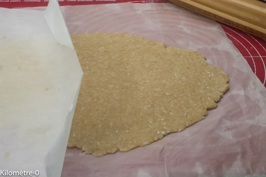 Biscuits nappés chocolat et coco - Étape 4