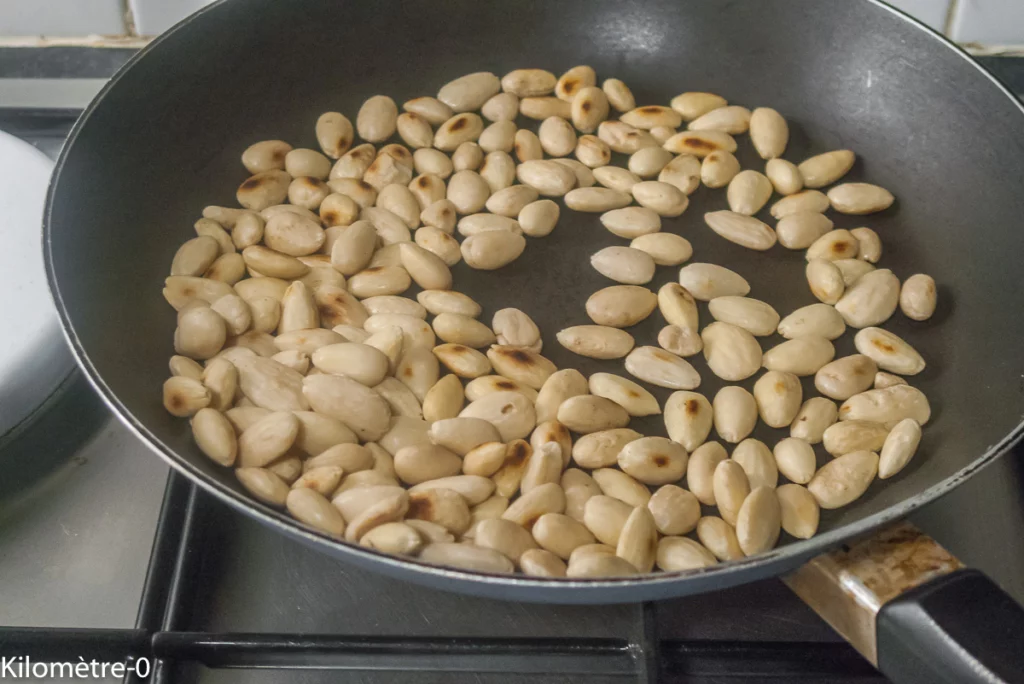 Amandes enrobées de chocolat - Étape 2