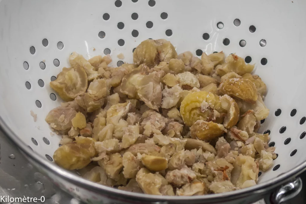 Terrine facile aux cèpes et aux châtaignes - Étape 2