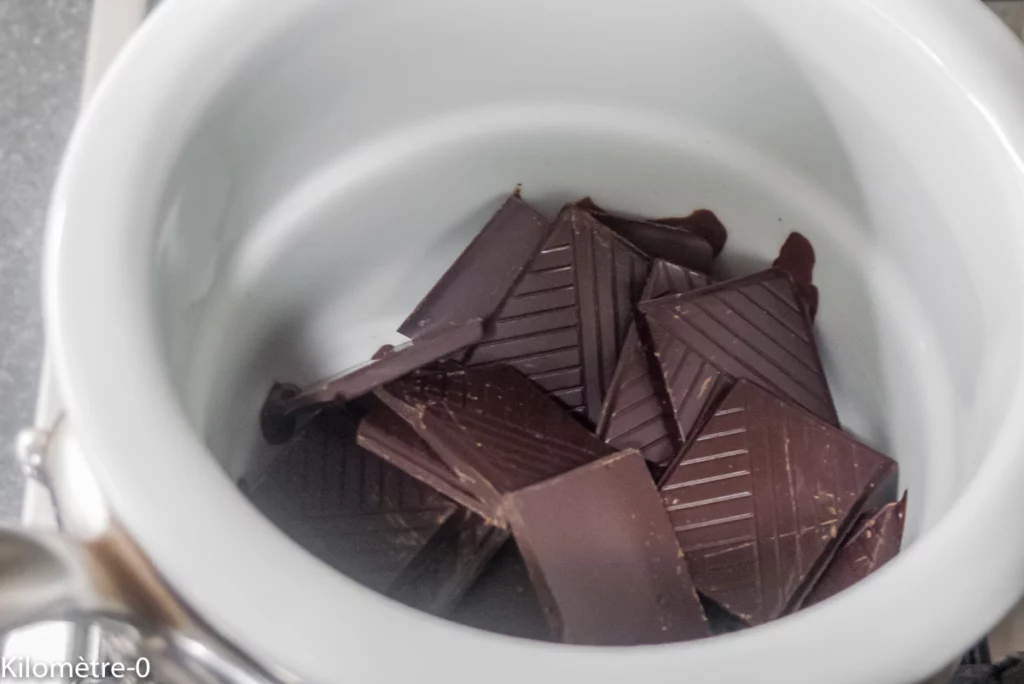 Bûche schokaladen de Vienne - Étape 2