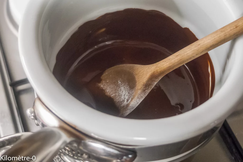 Bûche schokaladen de Vienne - Étape 3