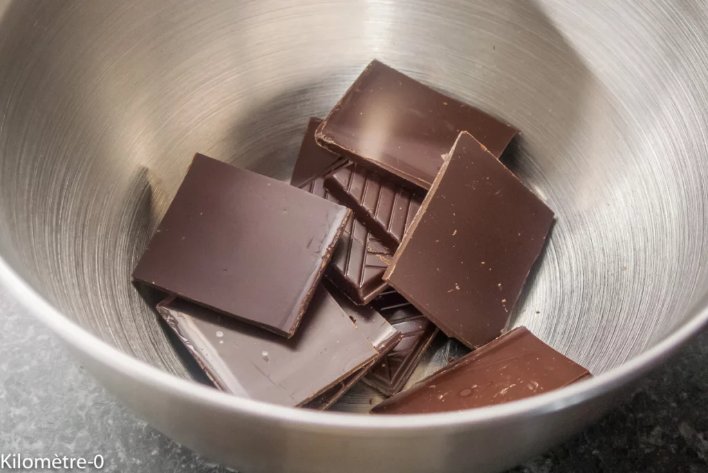 Bûche schokaladen de Vienne - Étape 12