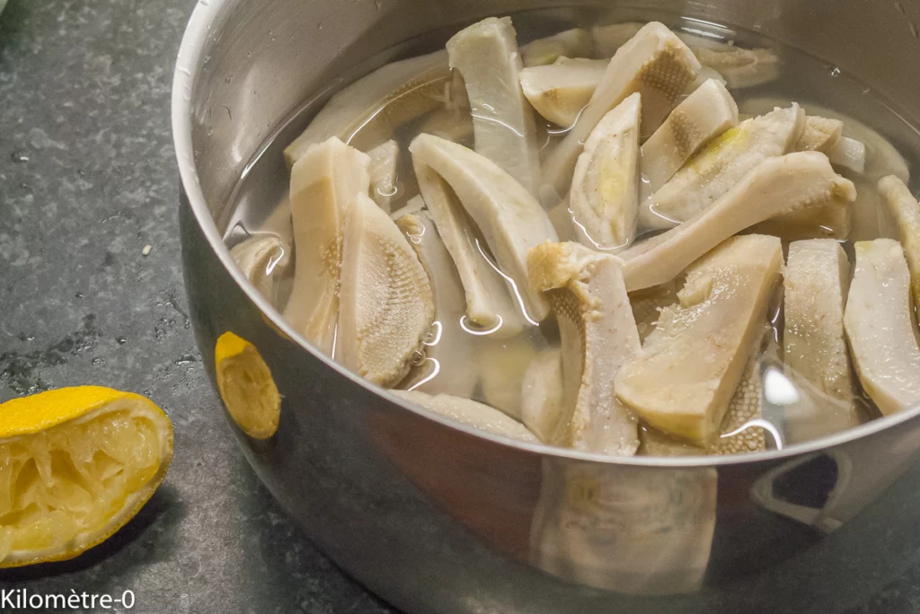 Caponata sicilienne de Noël aux artichauts - Étape 3