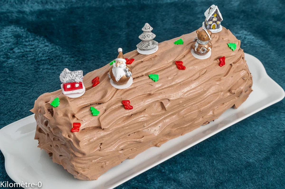 Photo de recette de bûche, schokaladen, chocolat, Vienne, Autriche, autricihienne, facile, Noël, cuisine du monde, Kilomètre-0, blog de cuisine réalisée à partir de produits de saison et issus de circuits courts