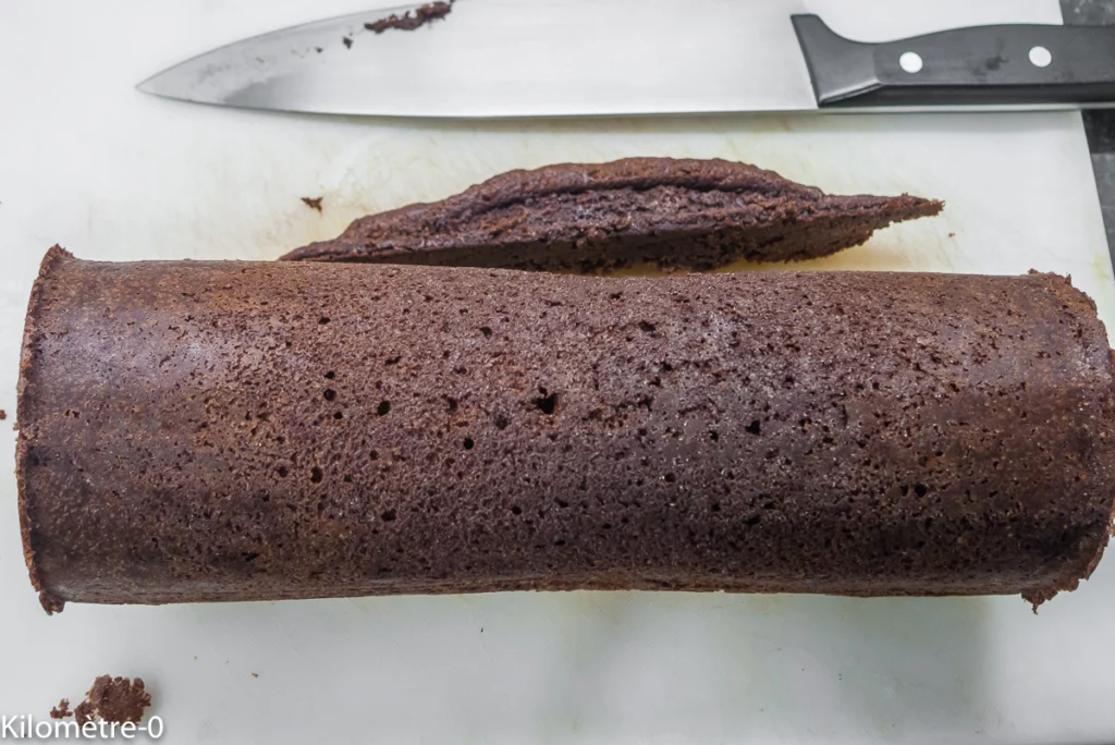Bûche schokaladen de Vienne - Étape 16