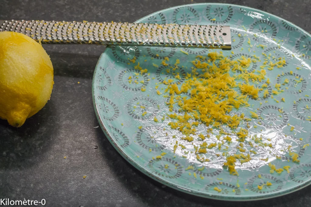 Gâteau à la noix de coco et au zeste de citron - Étape 2