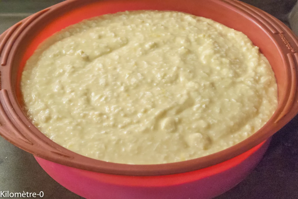 Gâteau à la noix de coco et au zeste de citron - Étape 4