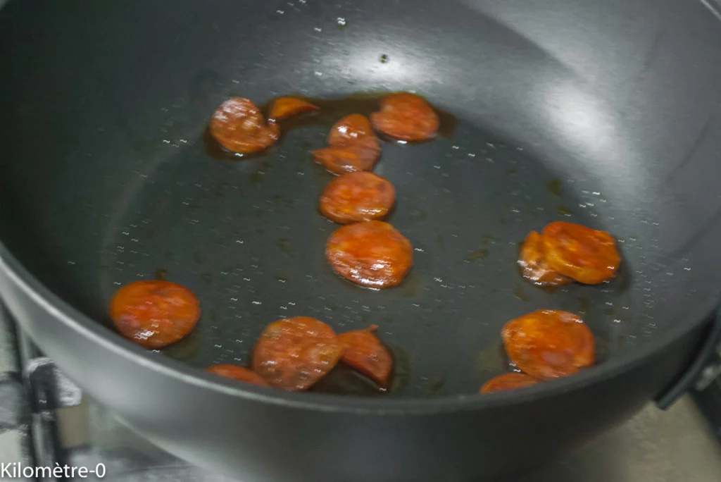 Saint jacques au chorizo, purée de courge butternut - Étape 4