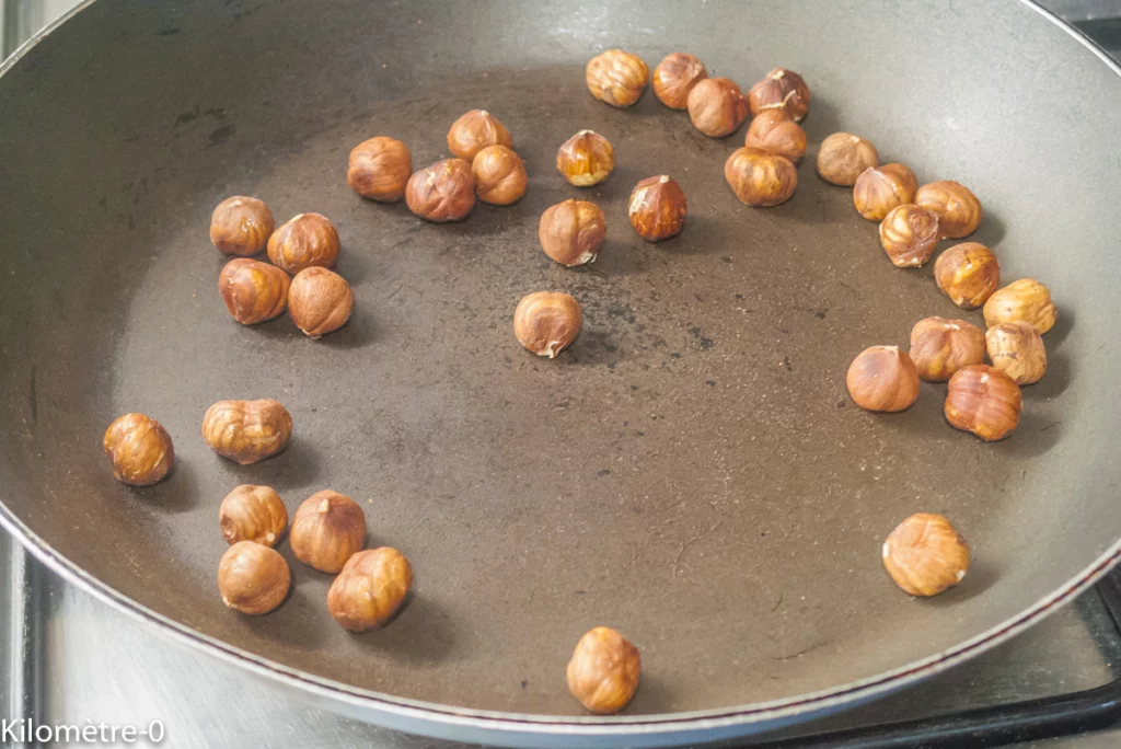 Céleri au four aux champignons et noisettes - Étape 3