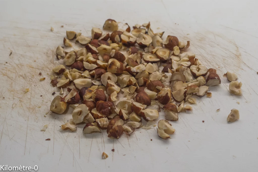 Céleri au four aux champignons et noisettes - Étape 5