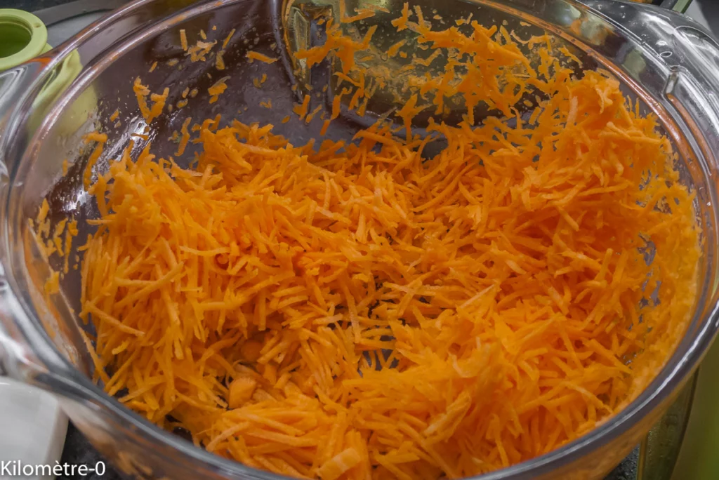 Salade de chou chinois aux carottes et saint-jacques - Étape 2