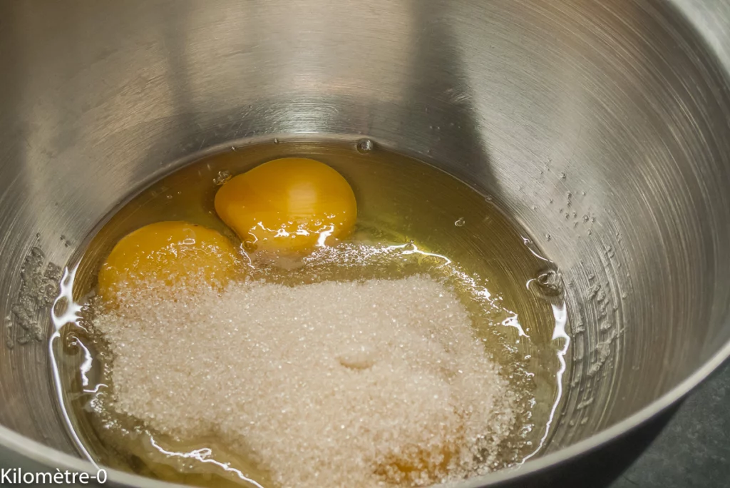 Gâteau pommes amandes - Étape 3