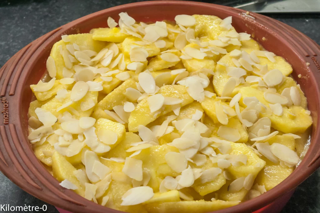 Gâteau pommes amandes - Étape 8