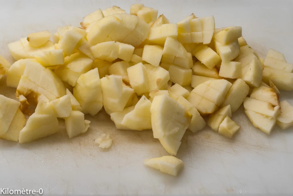 Galette des rois à la crème d&rsquo;amandes et aux pommes - Étape 1