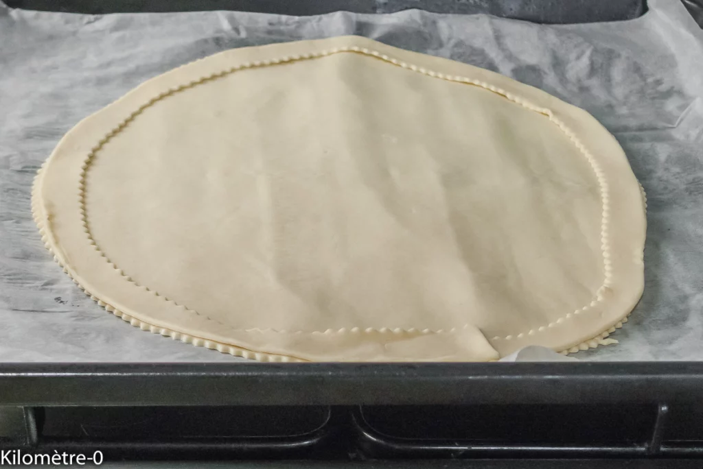 Galette des rois aux pommes et aux pépites de chocolat - Étape 2