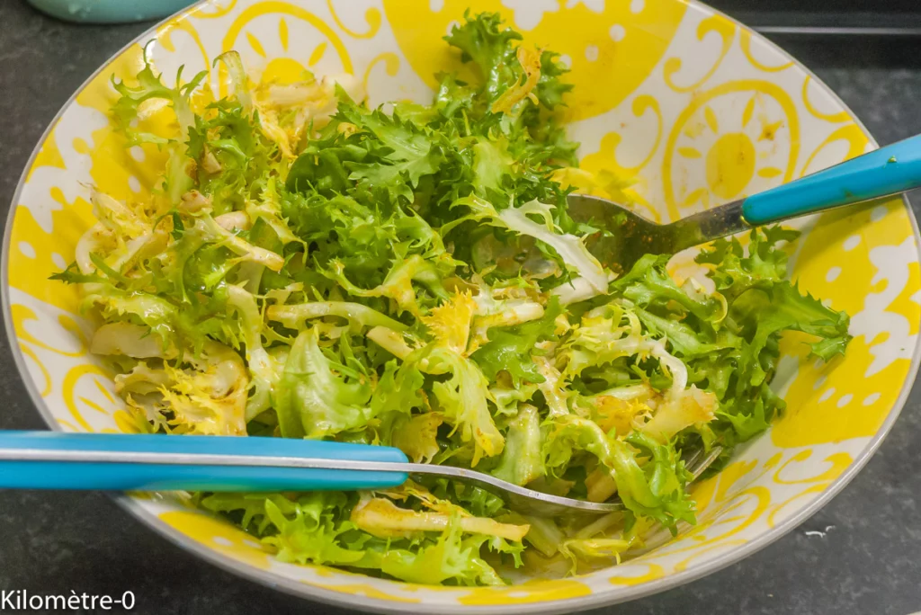 Salade d&rsquo;hiver au chorizo et oranges - Étape 2