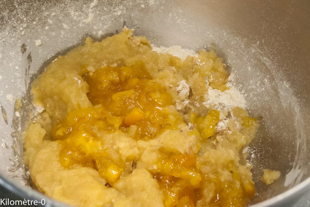 Moelleux aux pommes et oranges - Étape 6