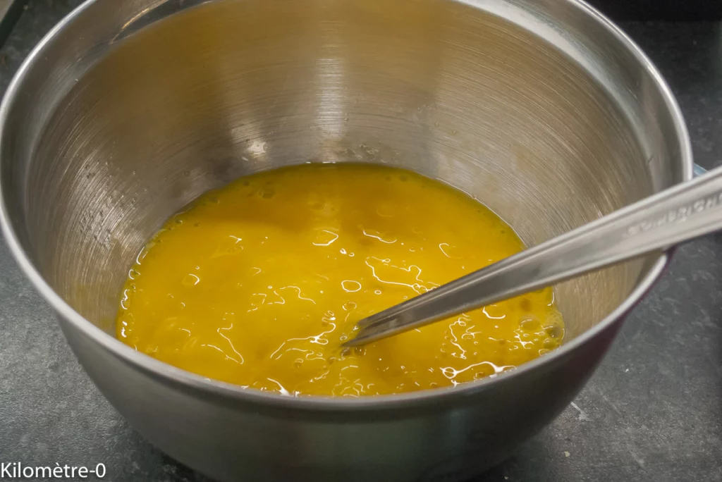 Moelleux aux pommes et oranges - Étape 7