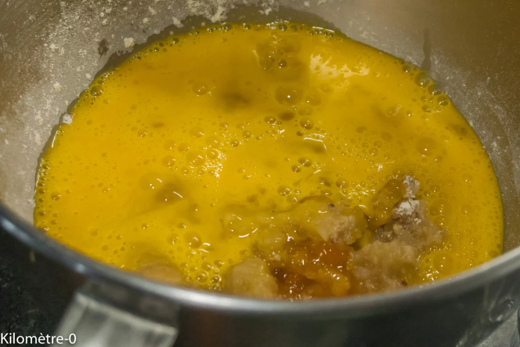 Moelleux aux pommes et oranges - Étape 8