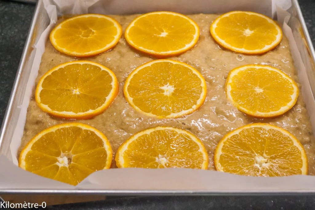 Moelleux aux pommes et oranges - Étape 11
