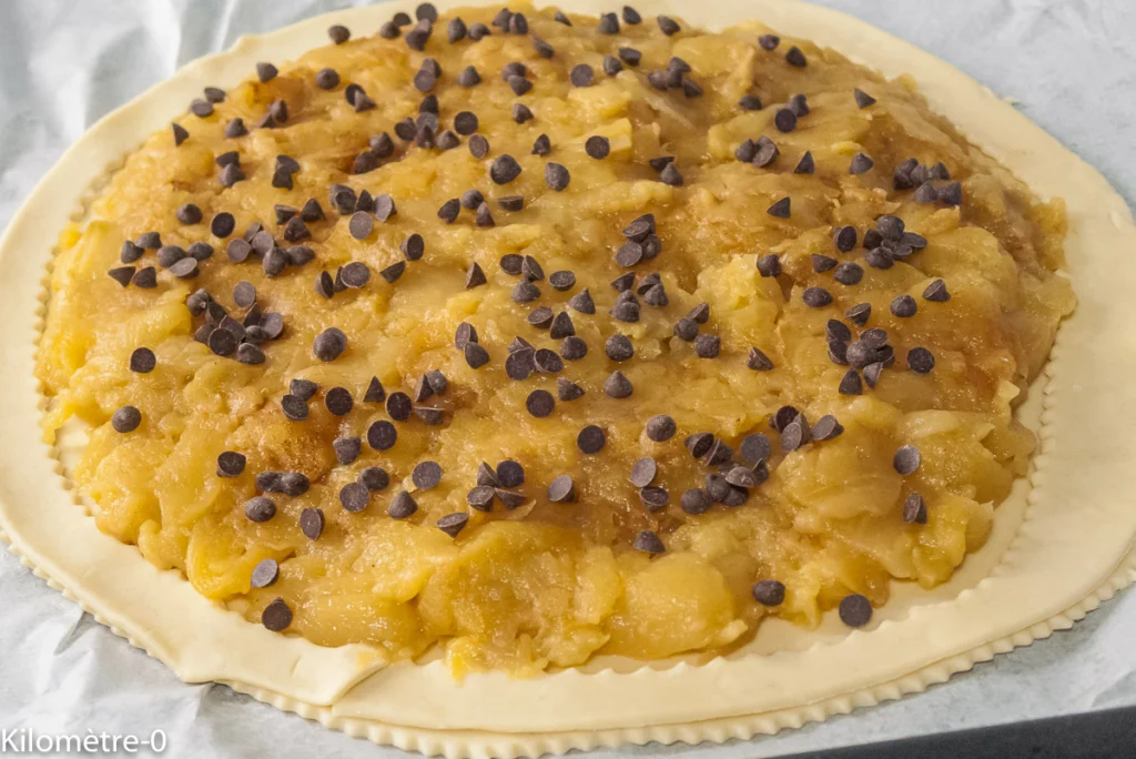 Galette des rois aux pommes et aux pépites de chocolat - Étape 3