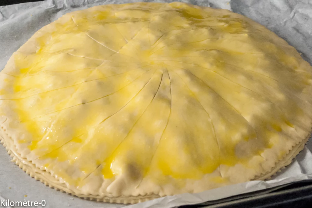 Galette des rois aux pommes et aux pépites de chocolat - Étape 4